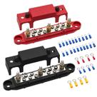 Bloco de distribuição de energia MOFEEZ Bus Bar 3x1/4” Post