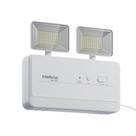Bloco de iluminação intelbras autonomo externo bla 1202 lu com 2 faróis de led
