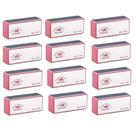 Bloco de Lixa para Unhas Soft Touch 4 Faces Pacote com Doze