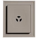 Bloco de montagem Builders Edge 130110002008 Squared Clay