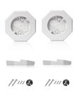 Bloco de montagem lateral Vapikirv Octagon Siding Mount Kit (pacote com 2) Bloco de montagem lateral Vapikirv Octagon Siding Mount Kit (pacote com 2)
