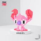 Bloco de Montar Angel Stitch BrickHeadz didatico com 677 peças 9x9x9Cm