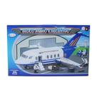 Bloco de Montar Avião Executivo 213 Peças - brink+ Bloco de Montar Avião Executivo 213 Peças - brink+