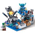 Bloco de Montar Batalha Gigante Craft Brinquedo 608 pçs 8001