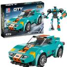Bloco De Montar Brinquedo Speed Racing 196 pç 2em1 Car mod:4 Bloco De Montar Brinquedo Speed Racing 196 pç 2em1 Car mod:4