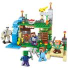 Bloco de Montar Cachoeira Craft Brinquedo 378 pçs - 81005