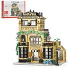 Bloco de Montar Café Puzzle 1443 Peças de Encaixar Com Luzes LED Crianças Adulto Adolescentes Infantil Bloco de Construção Decoração Colecionador