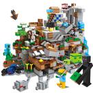 Bloco de Montar Caverna Zumbi Craft Brinquedo 1315 pçs 8806