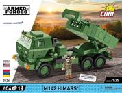 Bloco de Montar Cobi Lança Foguetes M142 Himars 604 peças