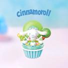 Bloco de montar Cupcake de Kiwi do Cinnamoroll Hello Kitty e Amigos