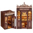 Bloco de Montar Loja de Doces Puzzle QuebraCabeça Miniatura de Madeira com Luzes LED Brastoy DIY Bloco de Montar Loja de Doces Puzzle QuebraCabeça Miniatura de Madeira com Luzes LED Brastoy DIY