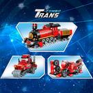 Bloco de Montar Mestre do Poder Combo Transportes 3 em 1