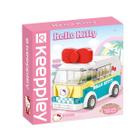 Bloco de Montar Mini Ônibus Hello Kitty e Amigos Keepplay