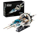 Bloco De Montar Nave Espacial Com Luzes e Motor Importado Bloco De Montar Nave Espacial Com Luzes e Motor Importado