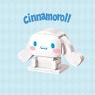 Bloco de montar Personagem Cinnamoroll Hello Kitty e Amigos
