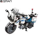Bloco de Montar Qman Motocicleta da Polícia Mine City
