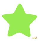 Bloco de Notas Adesivo Estrela Eagle Cores:Verde