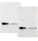 Bloco de notas de mesa de vidro Quartet GDP96 23x15cm branco, pacote com 2