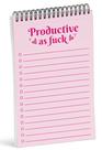 Bloco de Notas Lista de Tarefas Rosa Espiral 15x23 cm, 50 Folhas, Organizador Motivacional - Inkdotpot Bloco de Notas Lista de Tarefas Rosa Espiral 15x23 cm, 50 Folhas, Organizador Motivacional - Inkdotpot