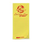 Bloco de notas magnético genuíno Fred Stranger Things Surfer Boy Pizza