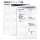 Bloco de notas para fazer, lista de 3, pacote de um Happy Kind, 60 folhas, 6,5 x 9,8 cm Bloco de notas para fazer, lista de 3, pacote de um Happy Kind, 60 folhas, 6,5 x 9,8 cm