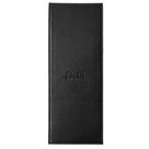Bloco de Notas Rhodia 8,4x22cm N8 Capa Couro Preto Bloco de Notas Rhodia 8,4x22cm N8 Capa Couro Preto