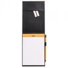 Bloco de Notas Rhodia Boutique N16 15,5x22cm Capa Couro Laranja