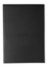 Bloco De Notas Rhodia N16 Capa Couro Preto
