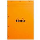Bloco de Notas Rhodia N20 21X31,8cm Refil Fichário