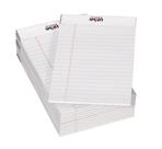 Bloco de notas School Smart Junior Legal Pad, pacote com 12 unidades, 5x8 Bloco de notas School Smart Junior Legal Pad, pacote com 12 unidades, 5x8