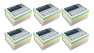 Bloco De Notas Tilibra Multi Colorido 600 Folhas Kit 6 Bloco De Notas Tilibra Multi Colorido 600 Folhas Kit 6