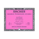 Bloco de Papel Aquarela Arches 31x41cm 300g Grain Santiné- 20 Folhas - A1795074