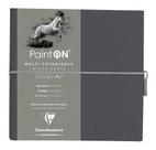 Bloco De Papel Cinza Multi Técnicas 250g 19x19 Clairefontain