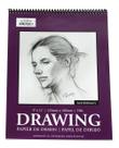 Bloco de papel de desenho Jack Richeson Espiral de 30 folhas 30x45cm