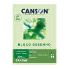 Bloco de Papel Desenho e Pintura A3 Canson Branco 200gr