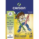 Bloco de Papel Lay-Out A4 60g