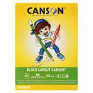 Bloco de Papel Layout A4 Canson 50 Folhas 60g