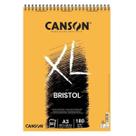 Bloco De Papel Xl Bristol A3 180g Canson C/ 50 Folhas