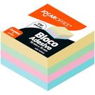 Bloco De Recado Autoadesivo Jocar Pastel 76X76 400Fls
