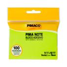Bloco De Recado Autoadesivo Pimanote Verde 76X102Mm 100Fls