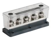 Bloco de terminais BEP Marinco 650A 5 Stud Buss Bar Grey