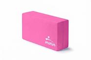 Bloco de yoga pilates alongamento 23x13x7cm tijolinho de ioga - Rosa Flex