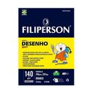 Bloco Desenho A4 Filiperson 140g 20 Folhas Branco Bloco Desenho A4 Filiperson 140g 20 Folhas Branco