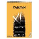 Bloco Desenho Canson Bristol Xl 180g/m² A3 50 Folhas