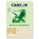 Bloco Desenho Creme 200g A4 20Fls Canson Bloco Desenho Creme 200g A4 20Fls Canson