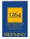 Bloco Desenho Esboço Fabriano Com 120 Folhas Sketch A3 90g