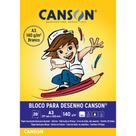 Bloco Desenho Infantil 20 folhas A3 140gr Canson