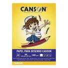 Bloco Escolar Branco Canson 140 g/m2 A4 (210x297mm) 20 Fls