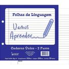 Bloco Folhas De Linguagem 2 Furos 50 Folhas Tamoio Bloco Folhas De Linguagem 2 Furos 50 Folhas Tamoio
