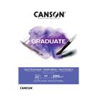 Bloco Gaduate Multitécninca A4 200g Canson 20 Folhas